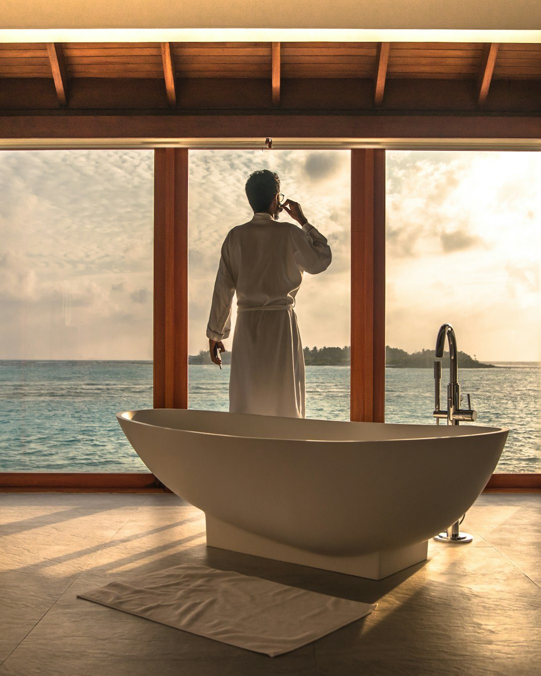luxury bathroom spa