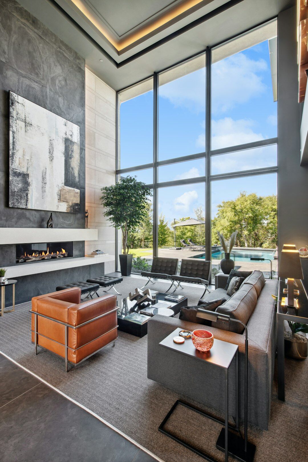 luxury hollywood living room